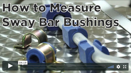 how to measure for sway bar bushings video thumbnail